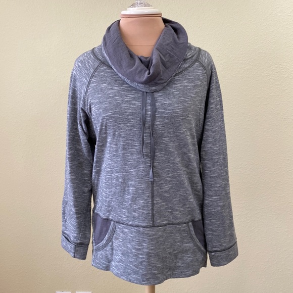 Eddie Bauer Gray Variegated Jersey - Picture 1 of 6